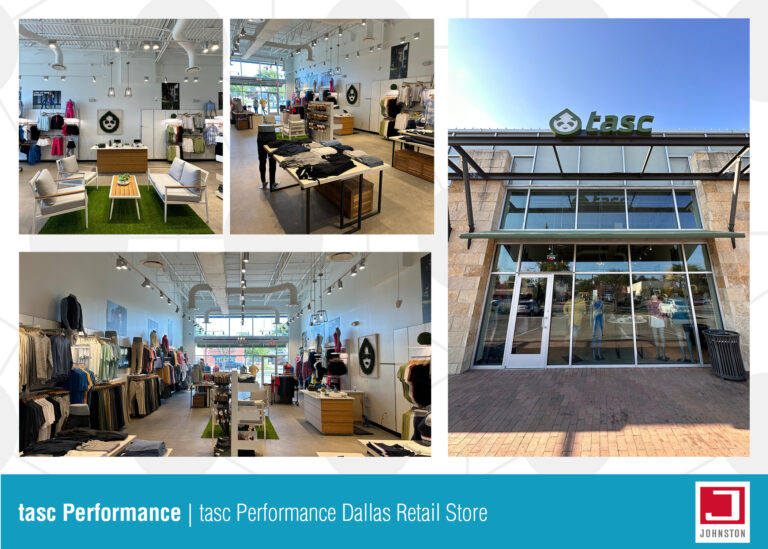 Johnston Completes tasc Retail Store in Dallas, Texas