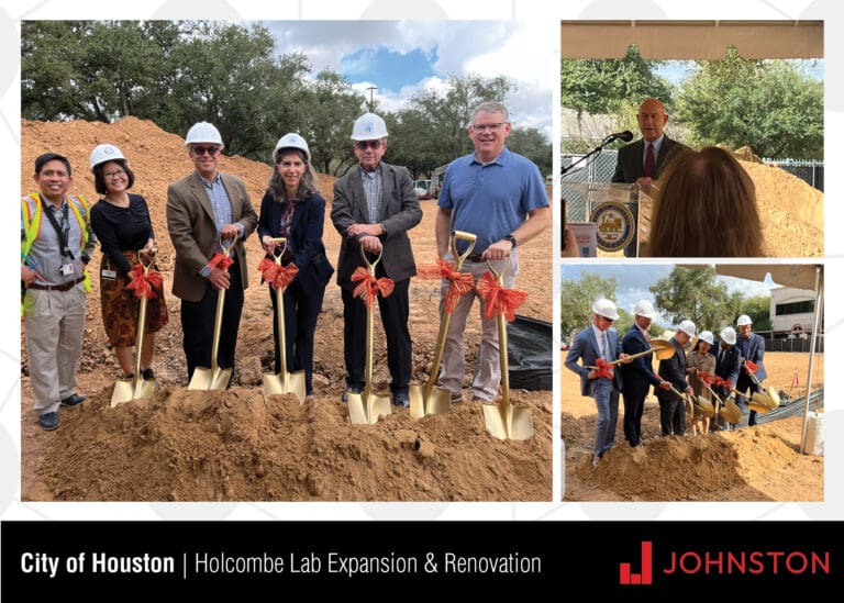 City of Houston Holcombe Lab Groundbreaking!