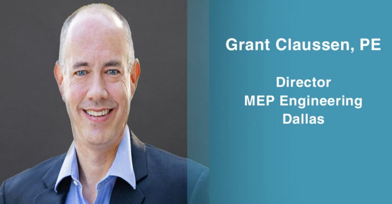 Welcome Grant Claussen, Director, MEP Engineering – Dallas to Johnston!